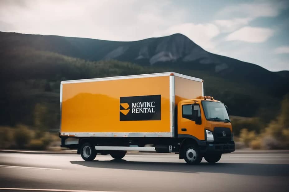 Rent a truck for moving